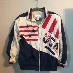 Retro 80’s windbreaker